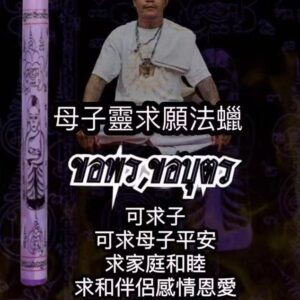 母子靈求願法燭